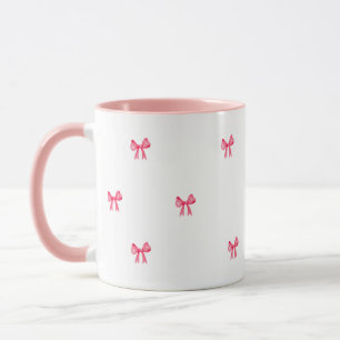 Cute Pink Feminine Coffee Cup