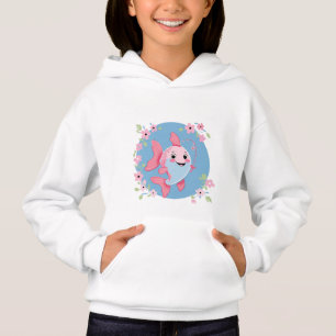Cute Pink Fish - Kids’ Hoodie