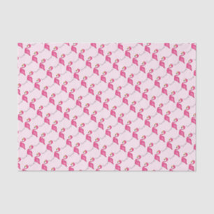 Cute Pink Flamingo Flamingos Tissue Paper