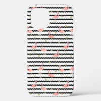 Cute Pink Flamingo Seamless Pattern