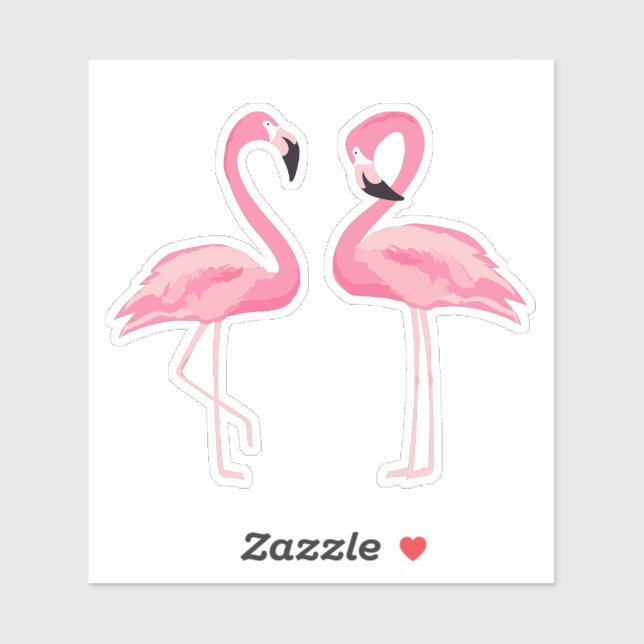 Cute pink flamingos (Sheet)