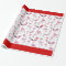 Cute Pink Flamingos Santa Hat Wrapping Paper