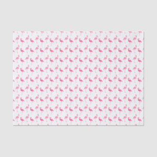 Cute Pink Flamingos Tissue Paper