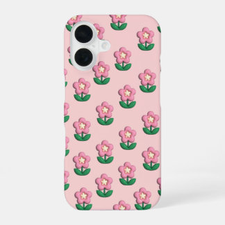 Cute Pink Floral Phone Case |Aesthetic iPhone Case