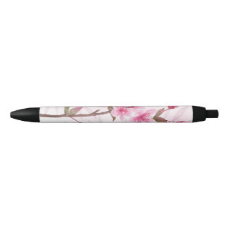 Cute Pink Flower Floral Pen Stationery