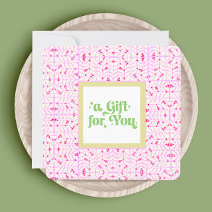 Cute Pink Gift Certificate
