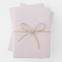 Cute pink gingham simple classic plaid checks