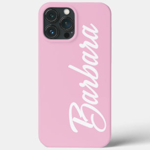 Cute Pink Girlish Name iPhone 13 Pro Max Case