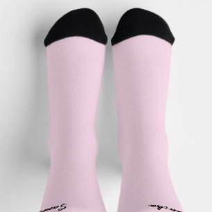 Cute Pink girly Custom socks