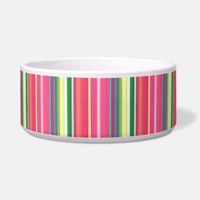 Cute pink green stripes (Front)