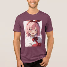 Cute Pink-Haired Anime Girl Illustration