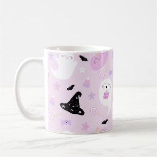 Cute Pink Halloween Coffee Mug