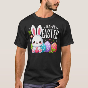 Cute, pink Happy Easter bunny Mug T-Shirt