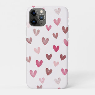 Cute Pink Heart Pattern – Romantic &Stylish Design iPhone 11 Pro Case