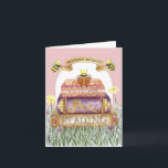 Cute Pink I'd Rather Bee Reading Bookworm Birthday Card<br><div class="desc">Craft a heartwarming message with the “I'd rather bee reading” Greeting Card, perfect for the bookworm who delights in the reading and learning. This adorable card showcases a serene scene of bees and books, harmoniously blending the love of literature with the charm of nature. The soft pink background sets a...</div>