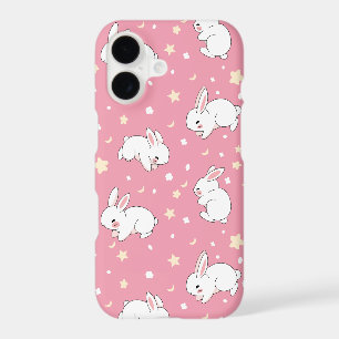 Cute Pink Kawaii Bunny Doodle