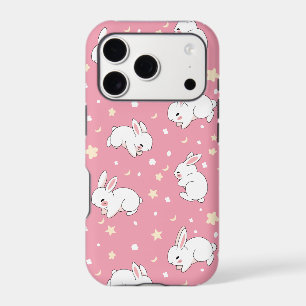 Cute Pink Kawaii Bunny Doodle