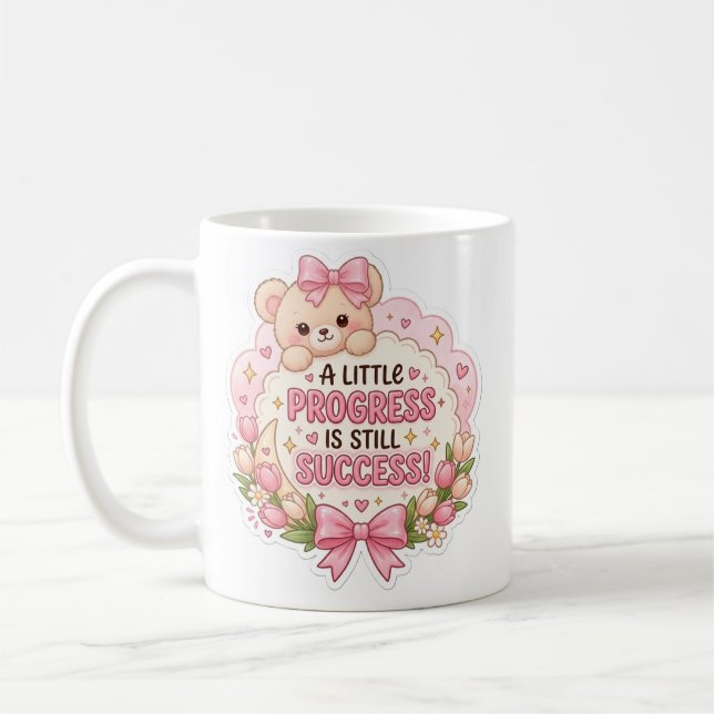 Cute pink kawaii Mug (Left)