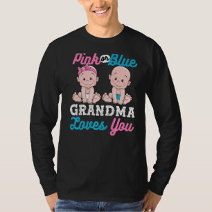 Cute Pink Or Blue Baby Designs For Pregnancy T-Shirt