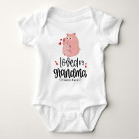 Cute Pink Pig and Piglet - Loved by Grandma