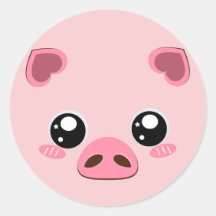 Cute pink Pig