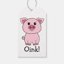 Cute Pink Pig Oink! Farm Animal