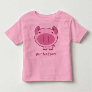 CUTE PINK PIGGY for KIDS Toddler T-Shirt