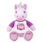 Cute Pink Rainbow Mane 9" Unicorn Stuffed Animal