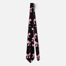 Cute Pink Ribbon Bow Pattern Decorative Throw Pill