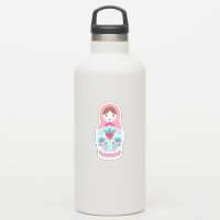 Cute Pink Russian Nesting Doll
