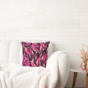 Cute pink tiled pattern  cushion