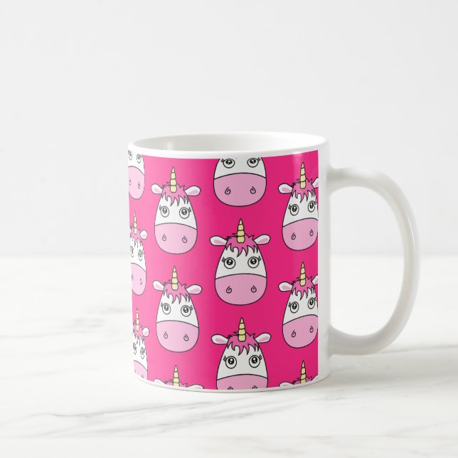 Cute Pink Unicorn Mug (Right)