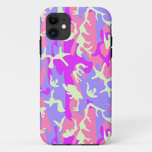 Cute pinky camouflage pattern Case-Mate iPhone case (Back)