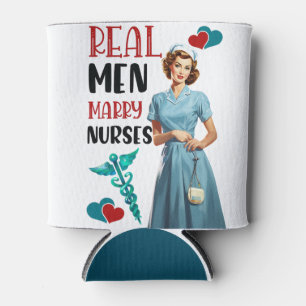 Cute Pinup_ Real Men Marry Nurses Can Cooler
