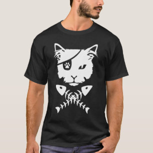 Cute Pirate Cat T-Shirt