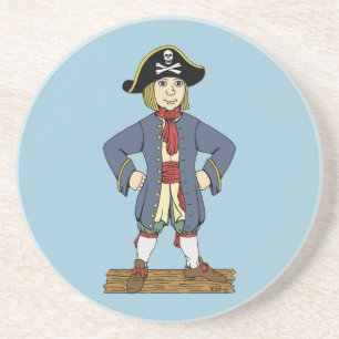 Cute Pirate Lad Coaster