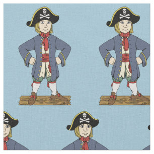 Cute Pirate Lad Fabric