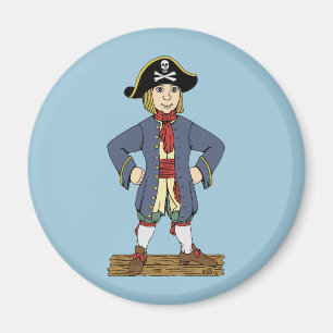 Cute Pirate Lad Magnet