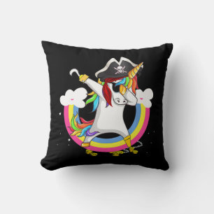 Cute Pirate Magical Unicorn Fun Awesome Halloween Cushion