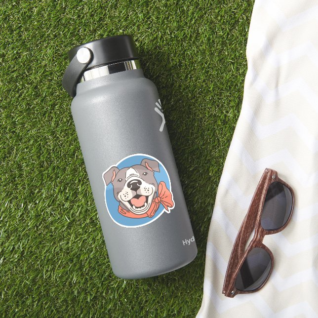 Cute Pit Bull (HydroFlask Insitu)