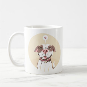 Cute Pit Bull Coffee Mug