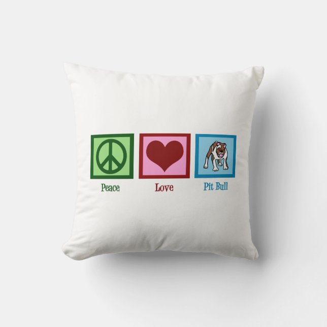 Cute Pit Bull Cushion (Front)