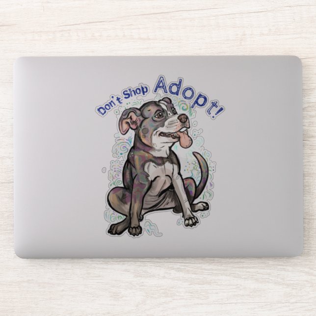 Cute Pit Bull Don't Shop Adopt! (Computer)