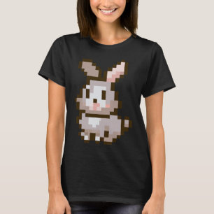 Cute Pixelated Easter Video Game Easter Bunny Gami T-Shirt