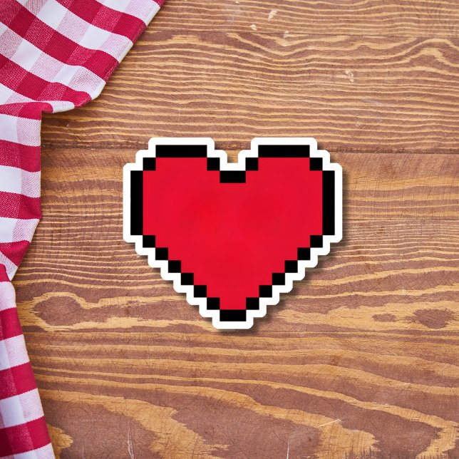  Cute pixelated heart shaped (Creator Uploaded)