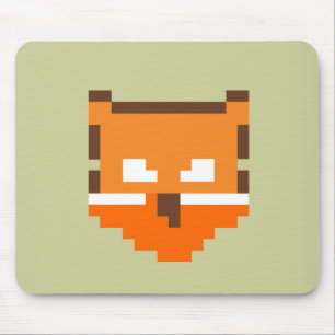 Cute pixeled fox face Case-Mate iPhone case Mouse Pad