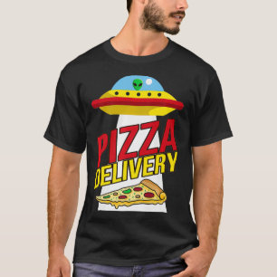 Cute Pizza Delivery Kid Birthday Gift For Pizza Lo T-Shirt