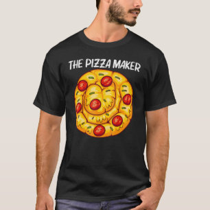 Cute Pizza Roll For Men Women Pizza Snack Food 1 T-Shirt
