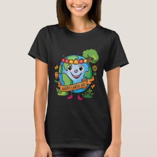 Cute Planet Earth Awareness Day Happy Earth Day T-Shirt