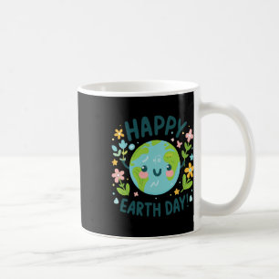 Cute Planet Earth Day Birthday Happy Earth Day Coffee Mug